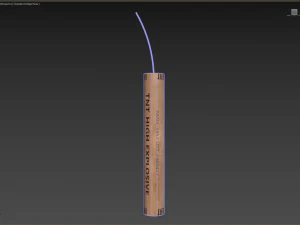 Free dynamite kit LM 3D Model
