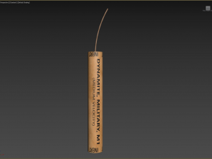 Free dynamite kit LM 3D Модель