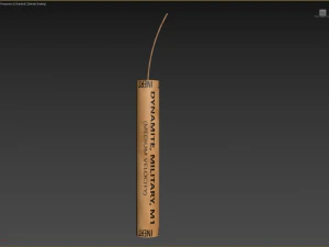 Free dynamite kit LM 3D Model