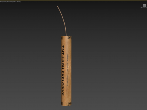 Free dynamite kit LM 3D Модель