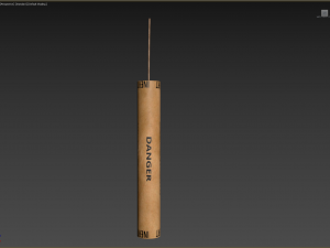 Free dynamite kit LM 3D Модель