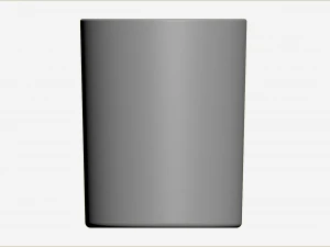 Old Fashioned Glass round 3D Model