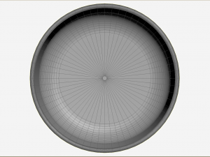 Old Fashioned Glass round 3D 模型