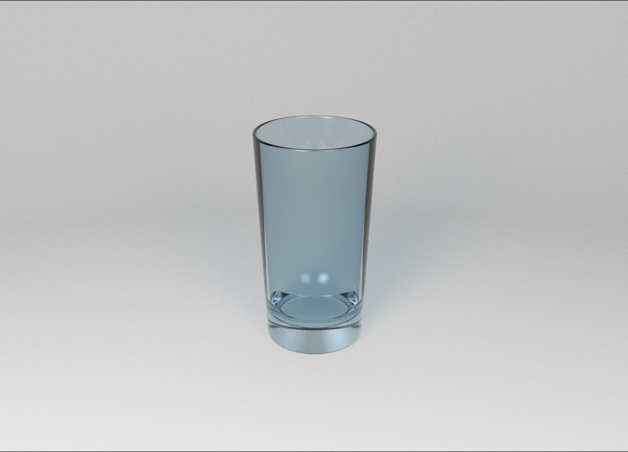 Highball Glass 3D Model .c4d .max .obj .3ds .fbx .stl .blend 