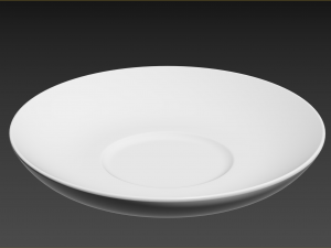 Small set of barware coffee cup and saucer 3D 模型