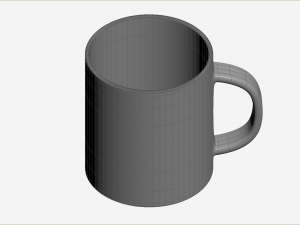 Small set of tea mug 3Dモデル