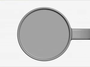 Small set of tea mug 3D Model