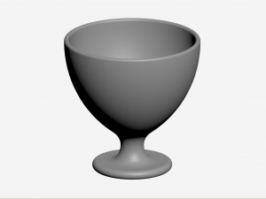 Ice Cream Glass 3D 模型