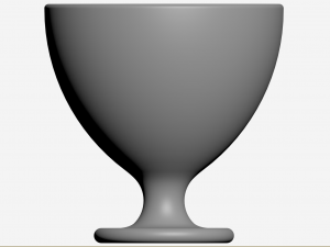 Ice Cream Glass 3D 模型