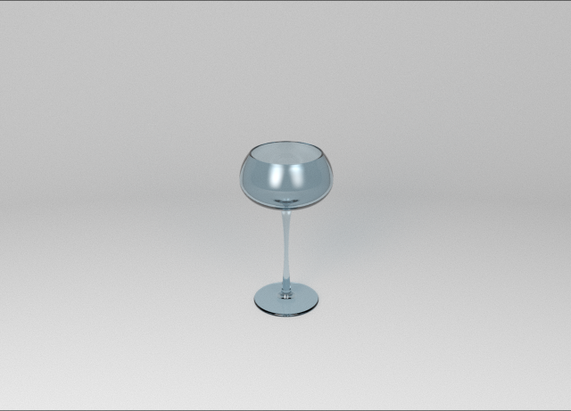 White Wine Glass Modelo 3D .c4d .max .obj .3ds .fbx .stl .blend 