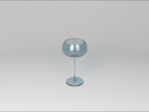 White Wine Glass 3Dモデル