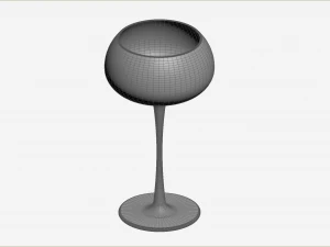 Verre &agrave; vin blanc Modèle 3D