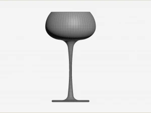 Verre &agrave; vin blanc Modèle 3D