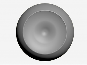 White Wine Glass Modelo 3D