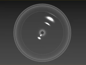 Verre &agrave; vin blanc Modèle 3D