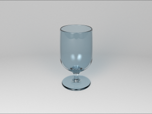 Water Glass 3D 模型