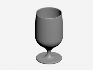 Water Glass 3D Model