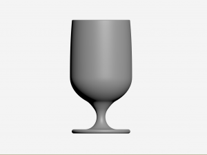 Water Glass 3D Model