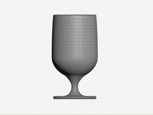 Water Glass 3D Model