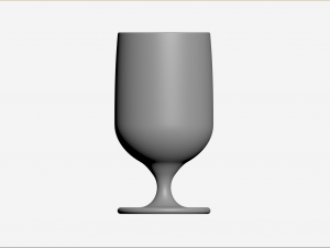 Water Glass 3D Model