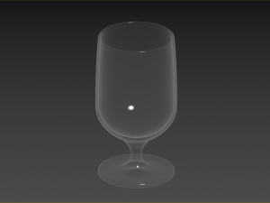 Water Glass 3D Model