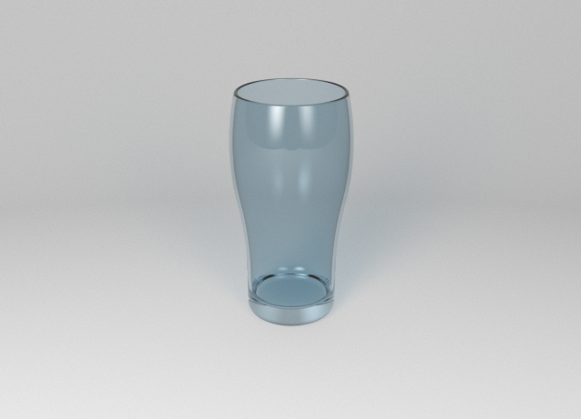 The Hefeweizen Glass 3D Model .c4d .max .obj .3ds .fbx .stl .blend 