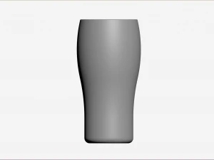 The Hefeweizen Glass 3D Model