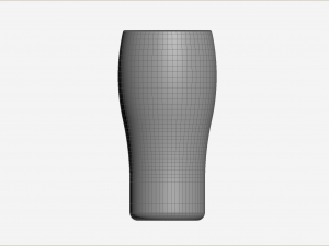 The Hefeweizen Glass 3D Model