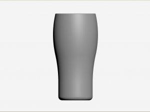 The Hefeweizen Glass 3D Model