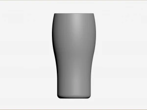 The Hefeweizen Glass 3D Model