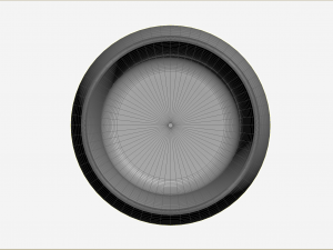 The Hefeweizen Glass 3D Model