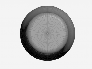 The Hefeweizen Glass 3D Model