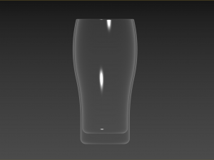 The Hefeweizen Glass 3D Model