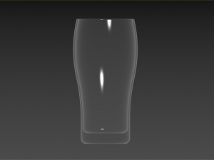 The Hefeweizen Glass 3D Model