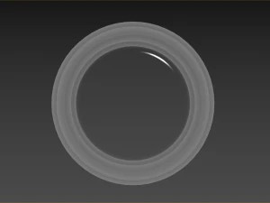The Hefeweizen Glass 3D Model