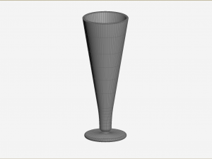 Pilsner Glass 3D Model