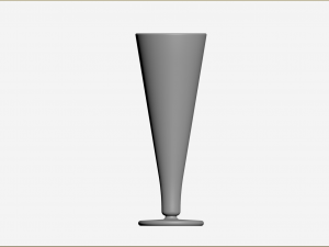 Pilsner Glass 3D Model