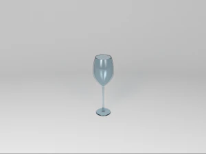 Likeurglas sherry porto madera 3D Model