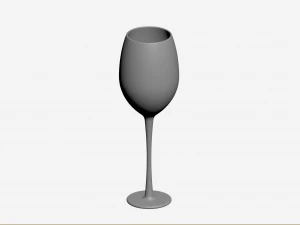 Liqueur Glass sherry porto madera 3D Model