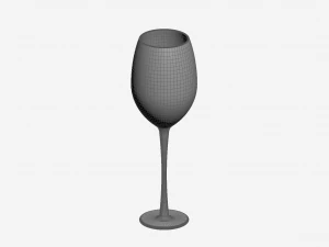 Liqueur Glass sherry porto madera 3D Model