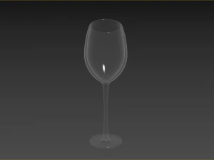 Liqueur Glass sherry porto madera 3D Model