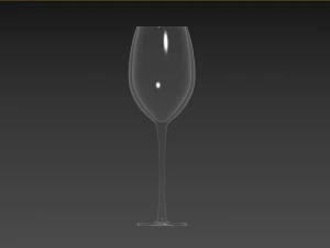 Liqueur Glass sherry porto madera 3D Model