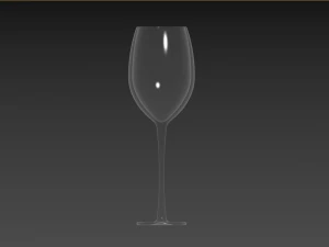 Liqueur Glass sherry porto madera 3D Model