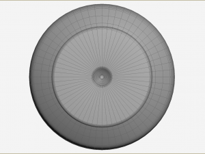 Saucer Champagne Glass 3D Model