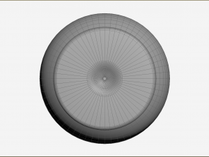 Coupe Champagne Glass 3D Model