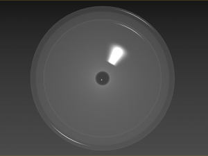 Trumpet Champagne Glass 3D-Modell