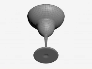 Margarita Glass 3D Model