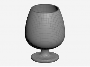 Cognac Glass 3D Model