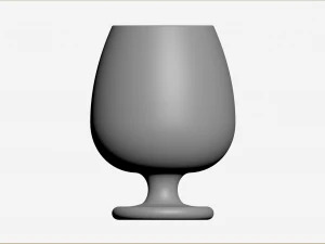 Cognac Glass 3D Model