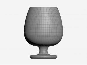 Cognac Glass 3D Model